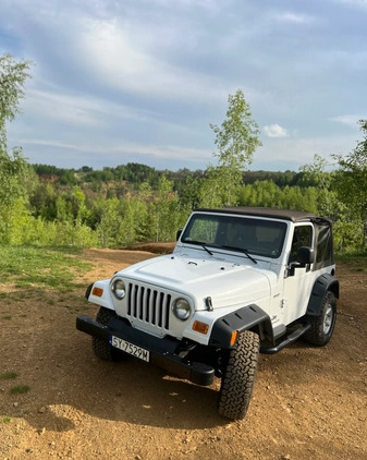 Jeep Wrangler cena 58900 przebieg: 74700, rok produkcji 2005 z Dąbrowa Tarnowska małe 352